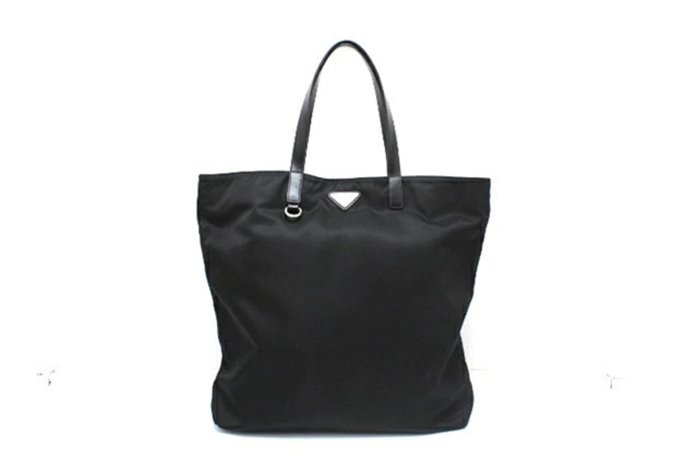 Prada Tote Bag Calfskin Black